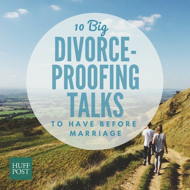 10 Big, Divorce-Proofing Talks To Have Before Getting Married