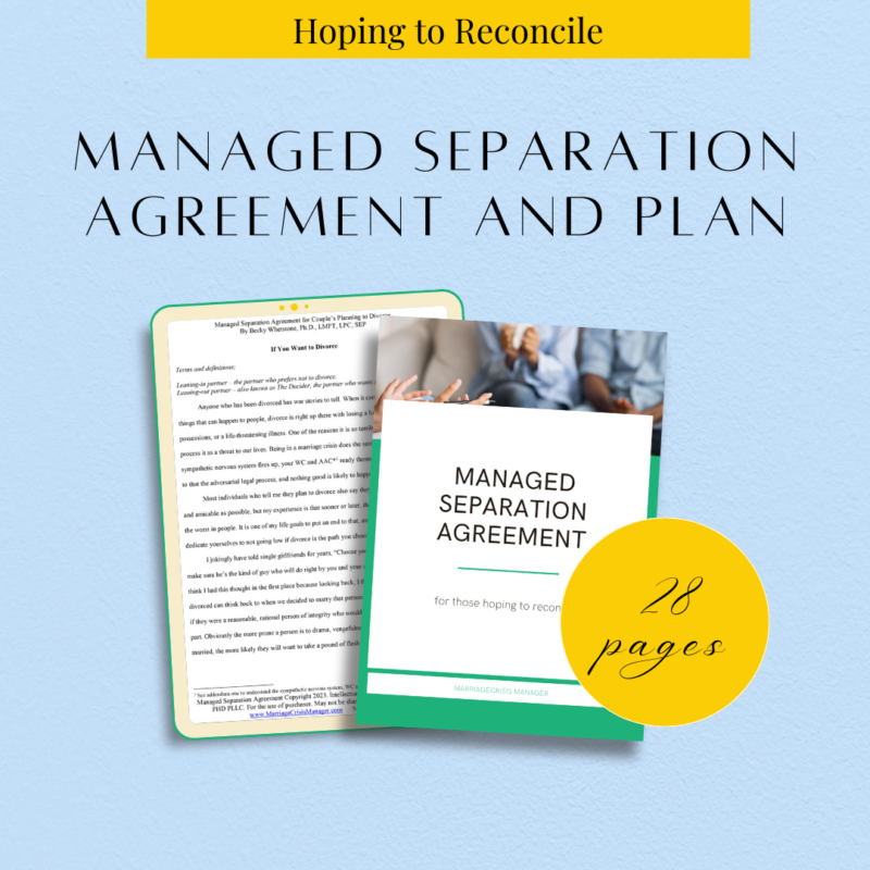 managed separation agreement