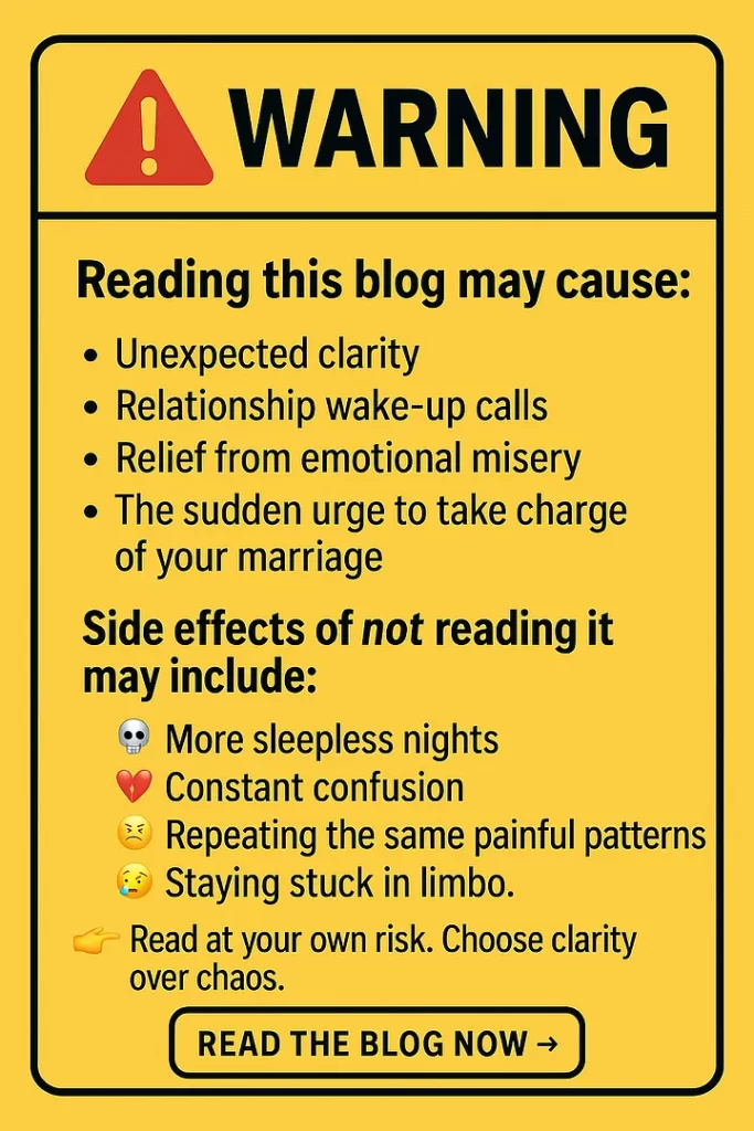 You think I’m kidding? I’m not. This is dead serious.