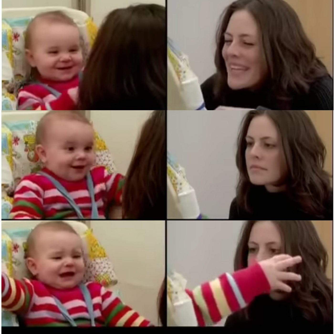 Show anyone who tends to disconnect emotionally or deny the importance of it, Edward Tronick’s still-face experiment vid